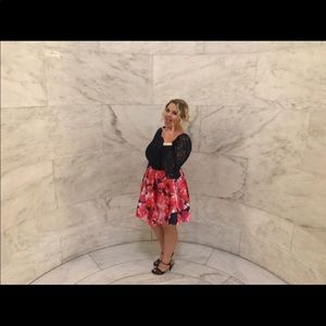 Formal dress and black heels!!!!